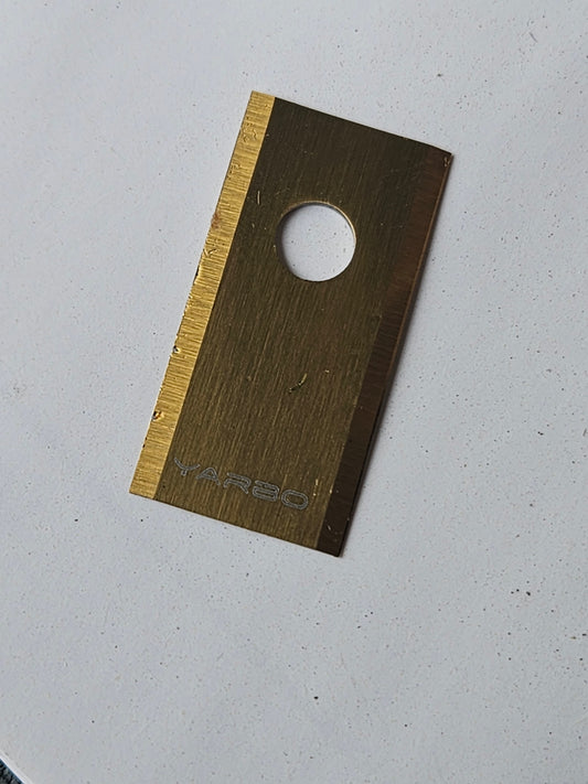20 Gold cutting blades and bolts