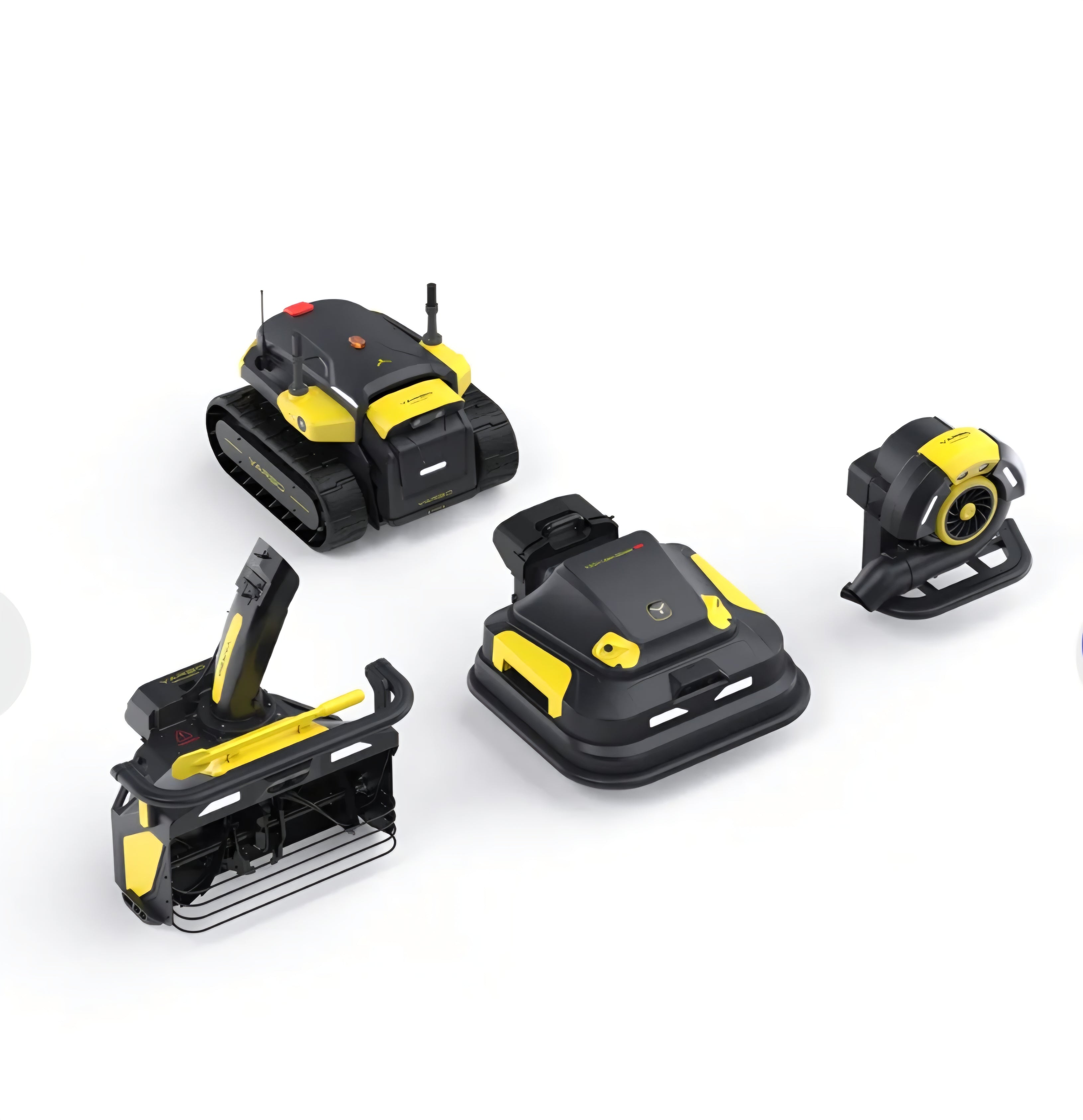 2024/2025 Yarbo Pro 4 in one- snowblower, Pro mower, and leaf blower ...